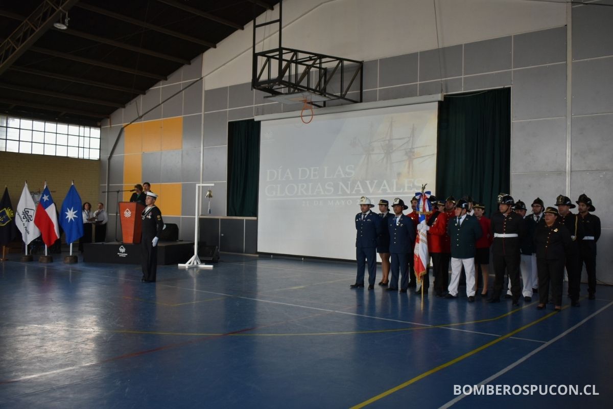 Día de las Glorias Navales 21 mayo 2025 Pucón