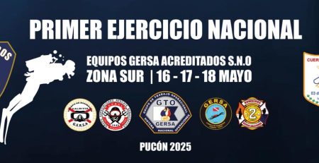 Ejercicio Nacional de Unidades GERSA se realizará en Pucón