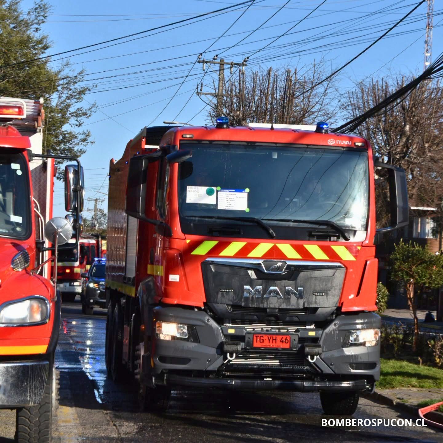 nueva unidad de emergencia tipo BT Bomneros Pucon 2