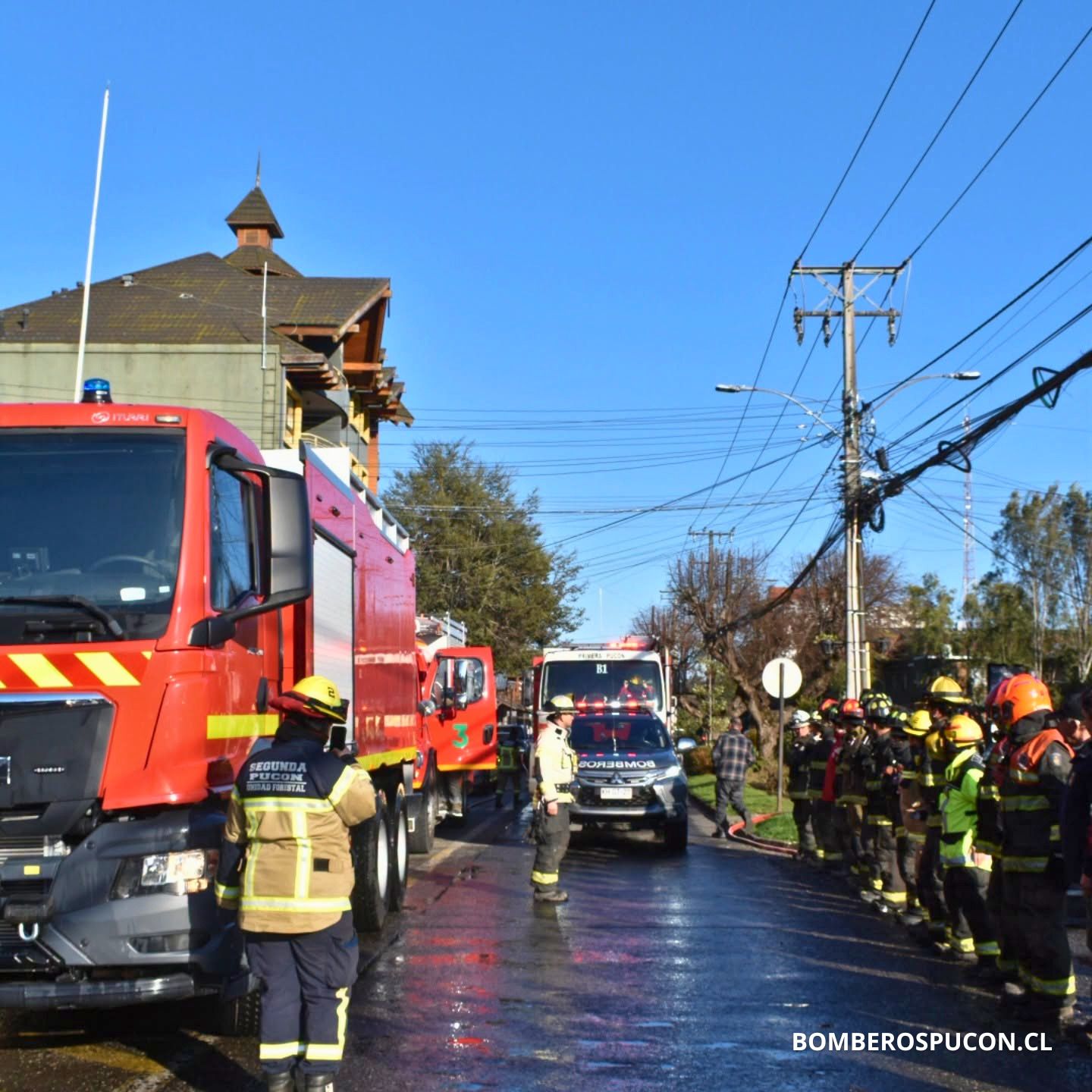 nueva unidad de emergencia tipo BT Bomneros Pucon 3
